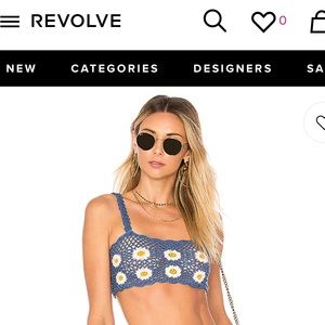 Revolve Daisy Crop Top